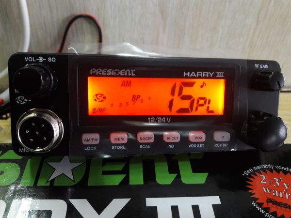 PRESIDENT HARRY III ASC 12/24 V, Си-Би радиостанция PRESIDENT HARRY III ASC 12/24 V, Си-Би радиостанция