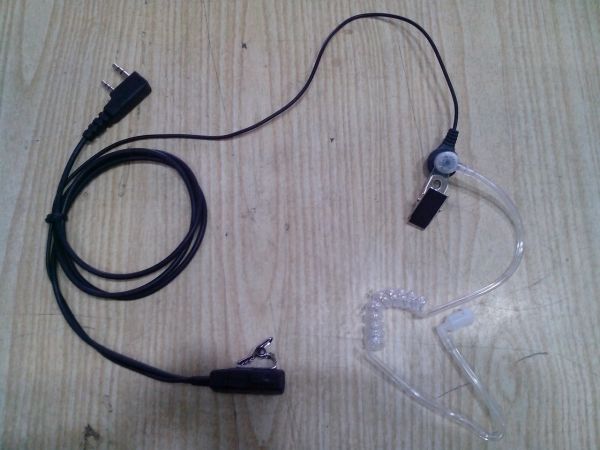 Гарнитура однопров. с прозрачным звуководом KENWOOD, etc