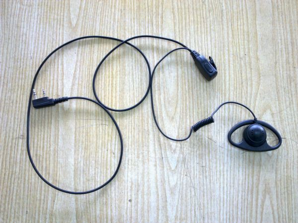 Гарнітура для радіостанції однопровідна EP-0407 K2