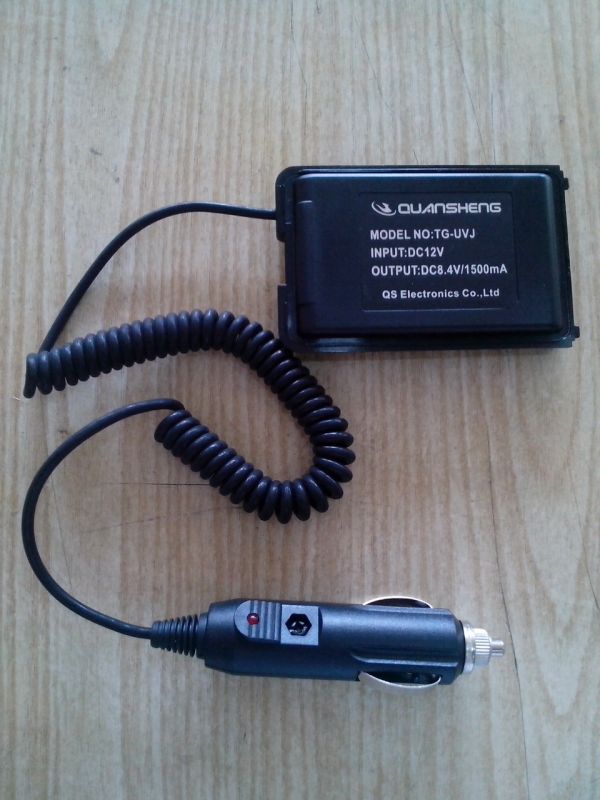 Питание от прикуривателя для радиостанции Quansheng TG-UV2 Питание от прикуривателя для радиостанции Quansheng TG-UV2