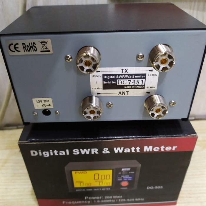 DG-503 NISSEI Стаціонарний цифровий вимірювач потужності/КСВ КВ/УКХ/