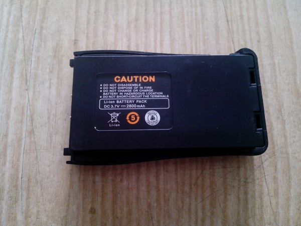 Усиленный аккумулятор для радиостанций Baofeng BF-888s, Voyager LPD+, Zastone ZT-V68, etc