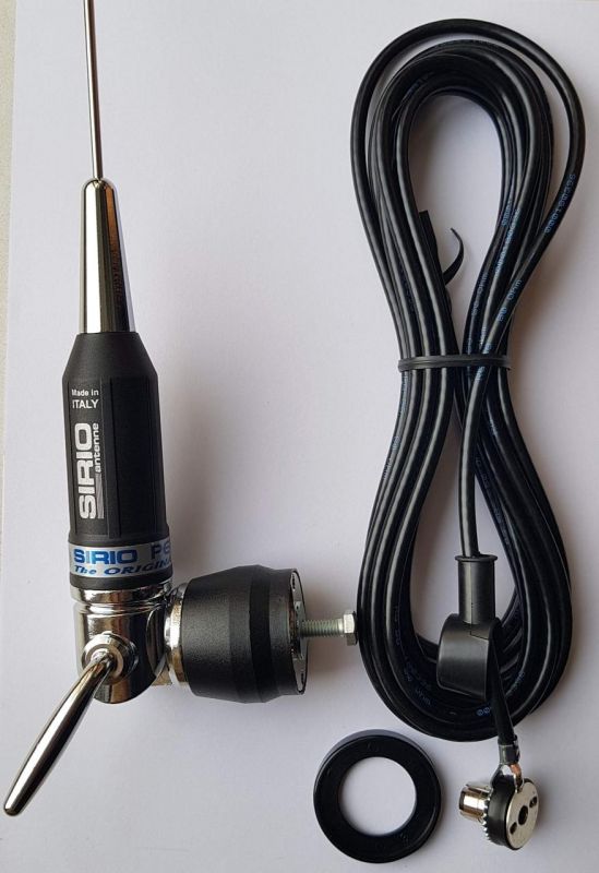 Антенна SIRIO PERFORMER P-800 автомобильная, Си-Би 27 МГц, врезная Антенна SIRIO PERFORMER P-800 автомобильная, Си-Би 27 МГц, врезная