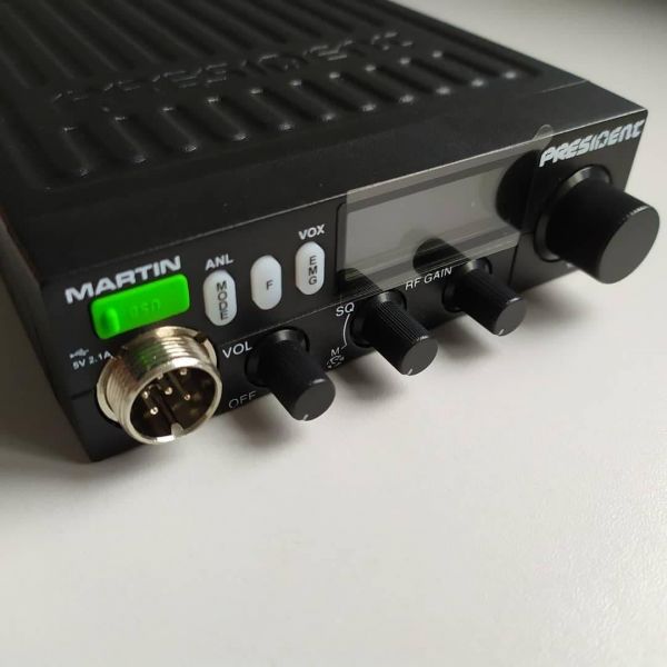 Автомобильная радиостанция PRESIDENT MARTIN ASC AM/FM 12/24 V Автомобильная радиостанция PRESIDENT MARTIN ASC AM/FM 12/24 V