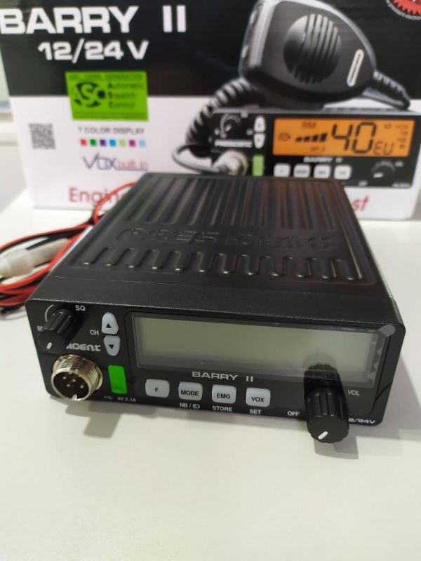 President BARRY II ASC AM/FM, 24/12 V, Си-Би радиостанция President BARRY II ASC AM/FM, 24/12 V, Си-Би радиостанция