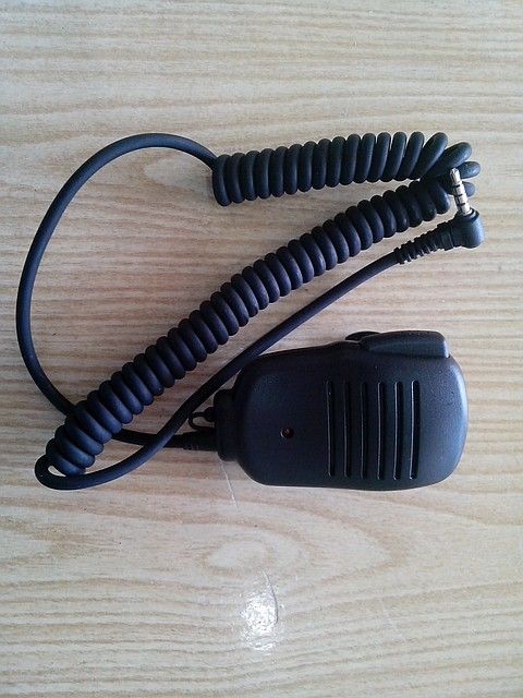 Спикер+микрофон (тангента) для портативных радиостанций Yaesu, Vertex
