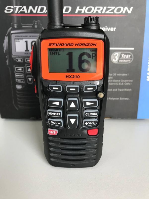 Standard Horizon HX210, морская УКВ радиостанция