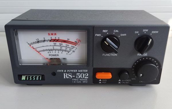 Nissei RS-502 вимірювач КСВ та потужності