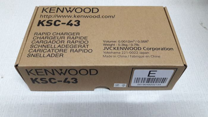 Kenwood KSC-43, універсальний зарядний ус-во