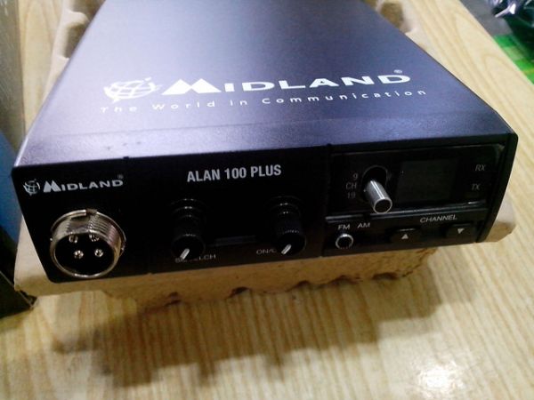 Midland Alan 100 Plus B, рация, радиостанция, оригинал