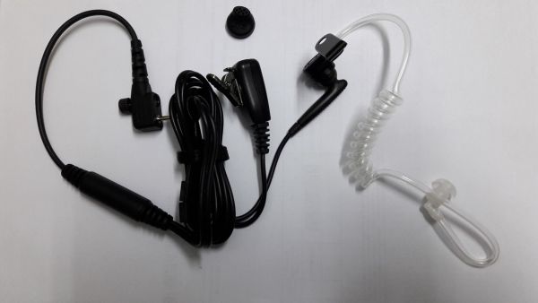 Гарнітура KH02-H4, 2-х пров. до серії TC320 (аналог EAM12, прозр. звуковод)