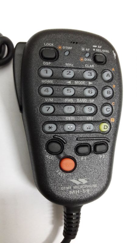 Yaesu MH-59A8J DTMF-микрофон, тангента