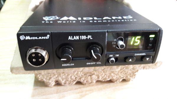 Midland Alan 199, рация, радиостанция, гар. 12 мес.