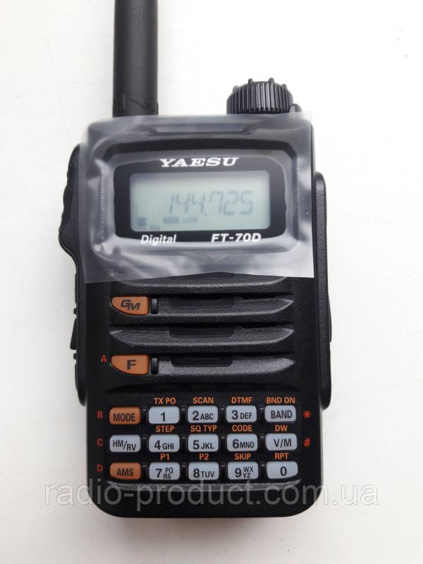 Yaesu FT-70D, аналогово-цифровая радиостанция
