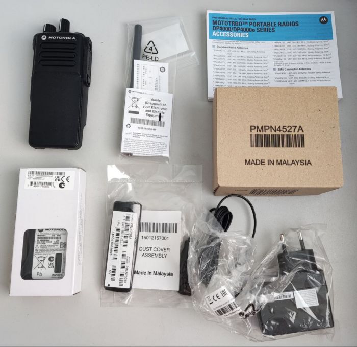 Motorola DP4400e VHF + AES радіостанція портативна