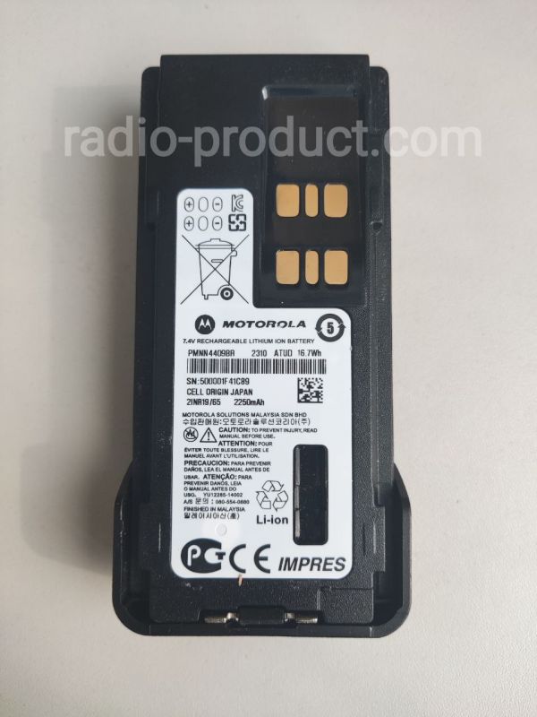 Аккумулятор PMNN-UA-4409 для радиостанций Motorola DP2000/4000