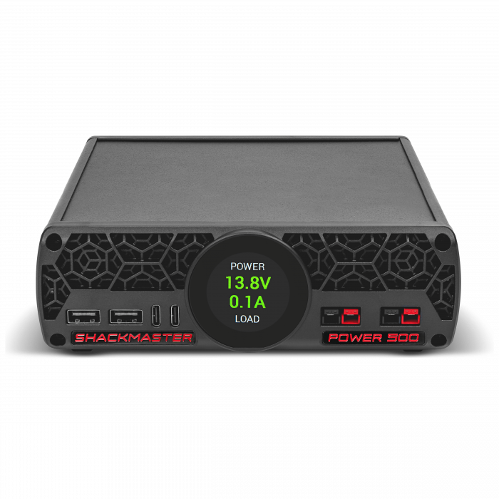 Shackmaster Power 600 - Compact Desktop 40A|13.8V Power Supply
