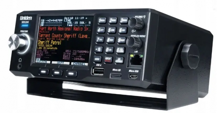 Uniden SDS-200 wideband scanner