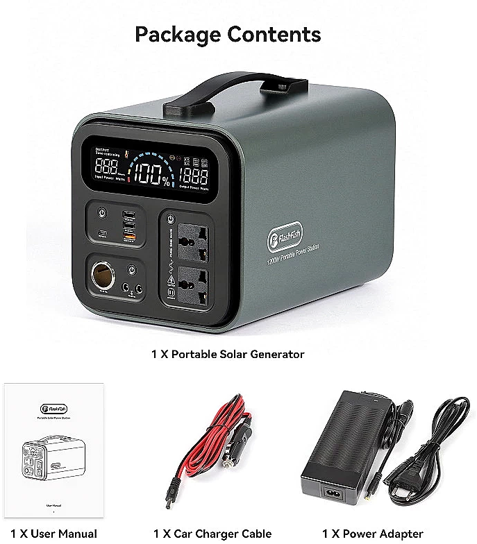 Портативна електростанція FlashFish UA550 550Wh