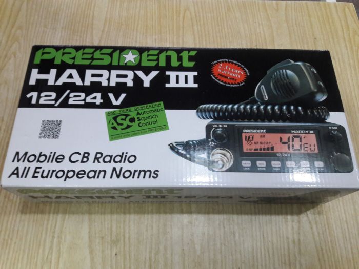 PRESIDENT HARRY III ASC 12/24 V, Си-Би радиостанция