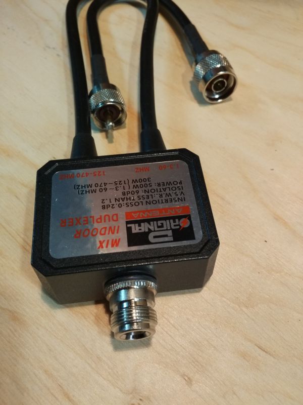 Міні дуплексер КВ+УКХ D-Original DX-CF530-B