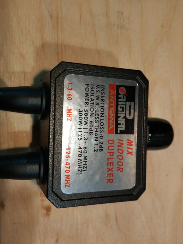 Міні дуплексер КВ+УКХ D-Original DX-CF530-B