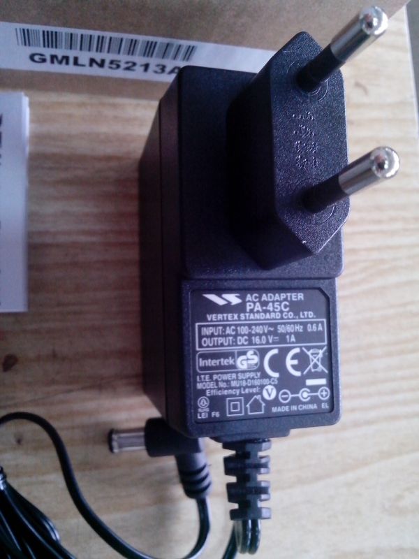 VAC-450 (CD-49 + PA-45C) Зарядное устройство Vertex Standard