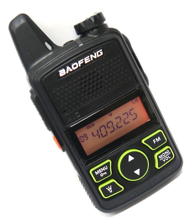 Рация мини Baofeng BF-T1 + Гарнитура, UACRF