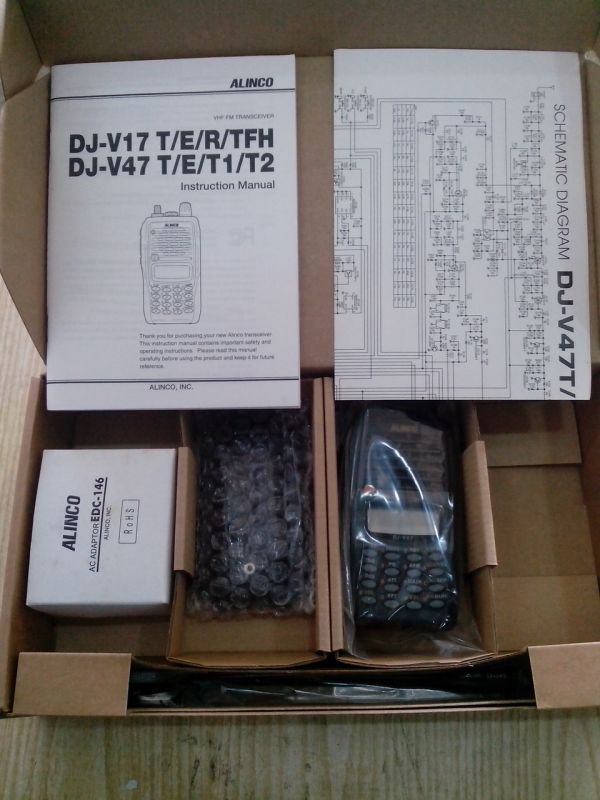 Alinco DJ-V47T, UHF радиостанция, рация