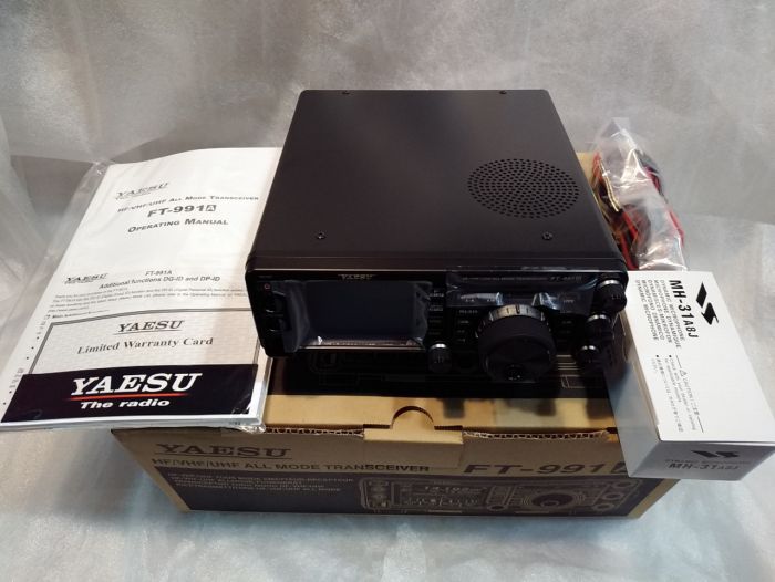 Yaesu FT-991A, КВ+УКВ трансивер, радиостанция