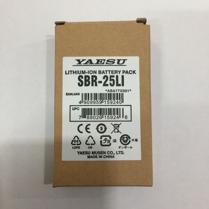 Yaesu SBR-25Li Аккумулятор для портативных радиостанций Yaesu