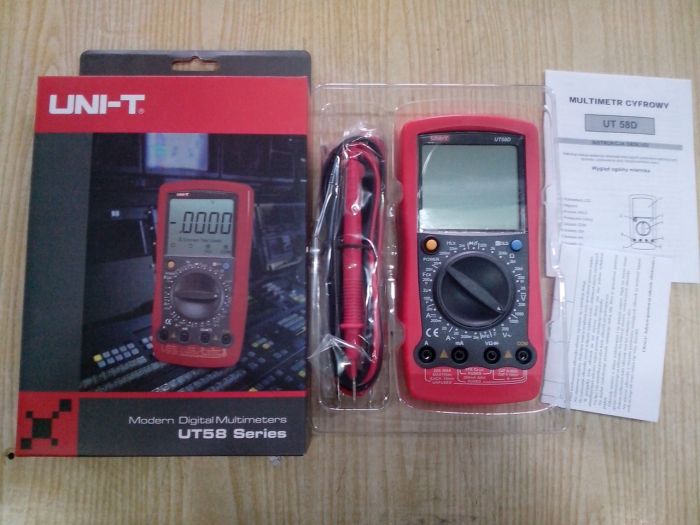 Цифровой мультиметр UNI-T UTM 158D (UT58D)