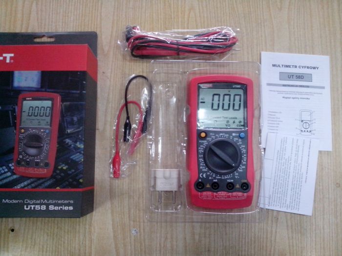 Цифровой мультиметр UNI-T UTM 158D (UT58D)