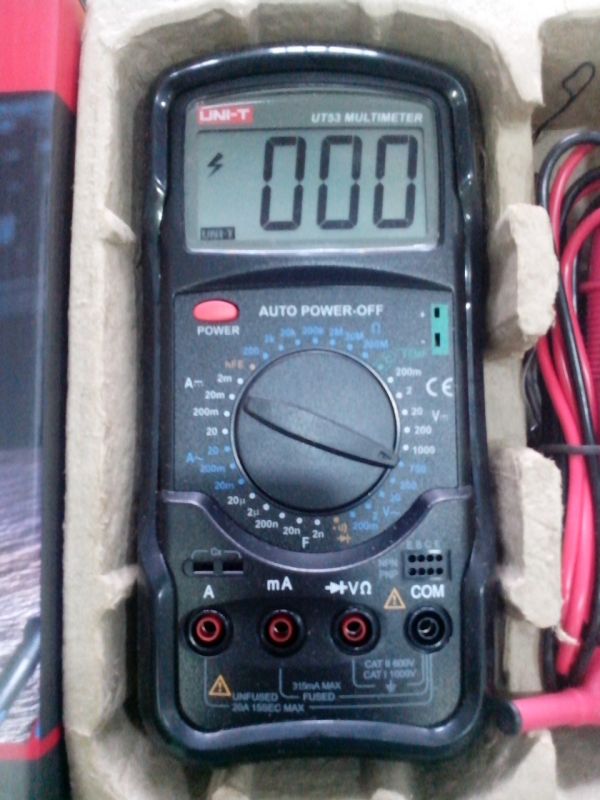 Цифровой мультиметр UNI-T UTM 153 (UT53)
