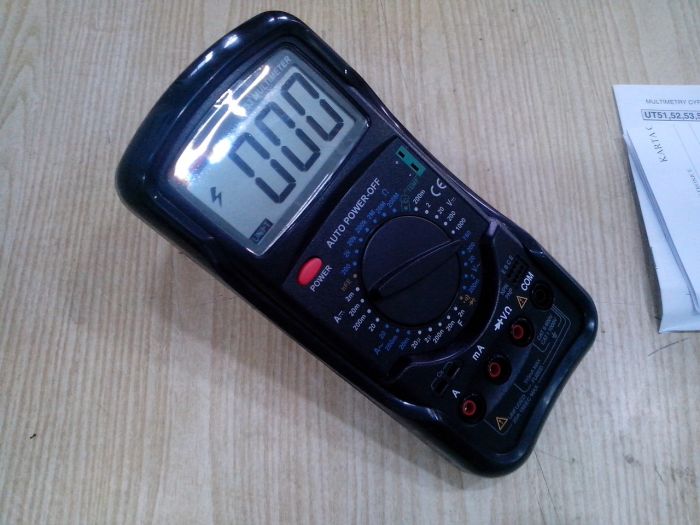 Цифровой мультиметр UNI-T UTM 153 (UT53)