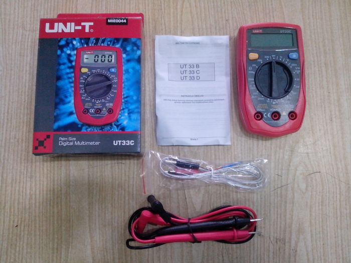 Карманный цифровой мультиметр UNI-T UTM 133C (UT33C)