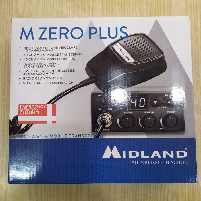 Радиостанция CB MIDLAND M ZERO PLUS AM/FM