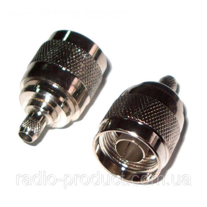 Разъём H155 N-тип папа под кабель RG-6, EK-H155, etc