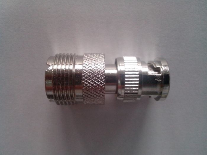 Переходник BNC male to UHF female