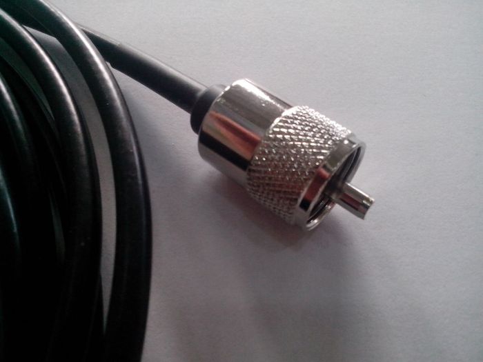 Кабель для антенны CB LC27 штекер UHF 3,6m