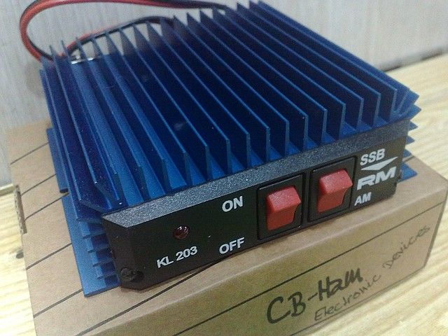 Усилитель для радиостанций, PRESIDENT RM KL-203