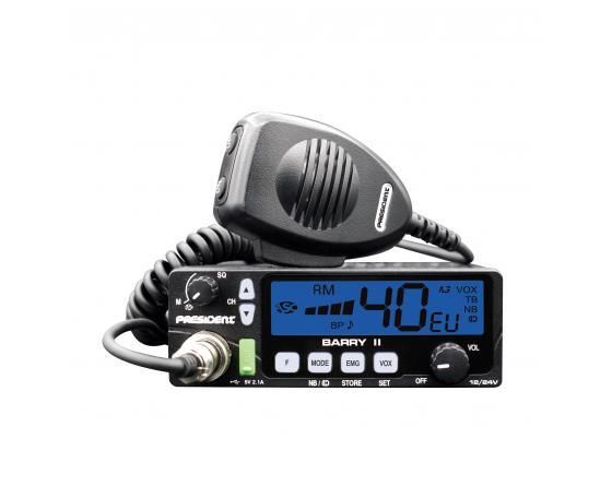 President BARRY II ASC AM/FM, 24/12 V, Си-Би радиостанция