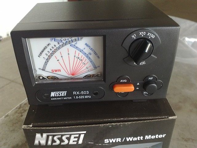 SWR/PWR-metr NISSEI RX-503, измеритель мощности и КСВ