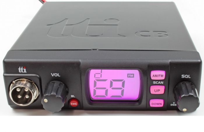 TTI TCB-560, 12/24V ASQ AM/FM Радиостанция CB