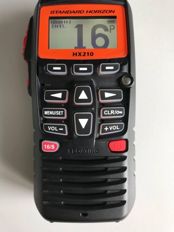 Standard Horizon HX210, морская УКВ радиостанция