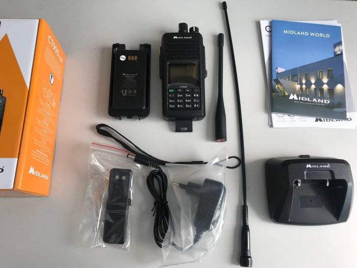 Midland CT990 EB 10W IP67 двухдиапазонная радиостанция