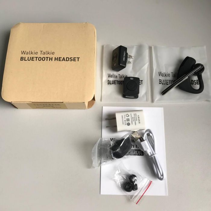 Гарнитура Bluetooth для радиостанций Baofeng, Kenwood, Quansheng, etc
