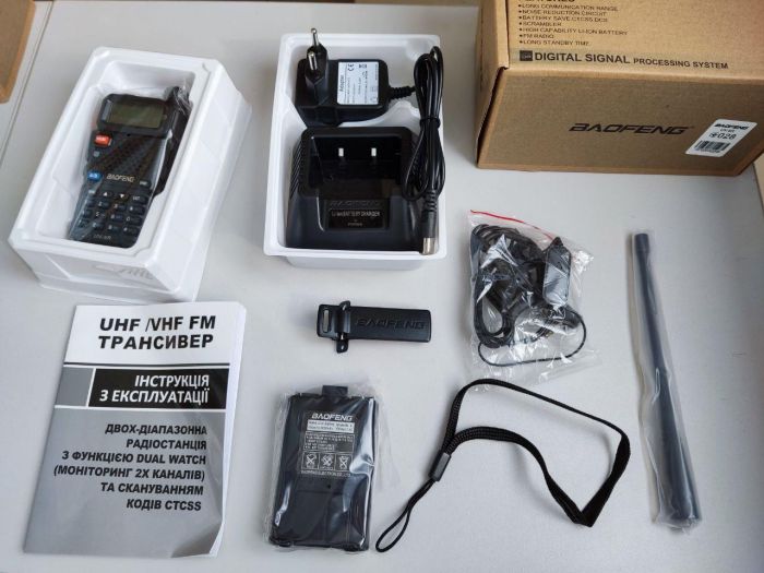 Рация, радиостанция Baofeng UV-5R UACRF