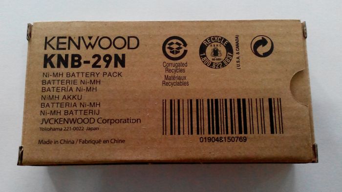 KNB-29N АКБ для радиостанций Kenwood, HQ