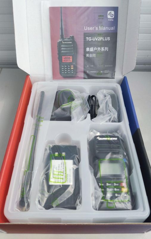 Quansheng TG-UV2 Plus, 10 Вт, портативная рация, радиостанция